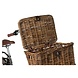 Fast Rider Rotan Fietsmand Met Klep Bruin Fast Rider Rotan Fietsmand Met Klep Bruin