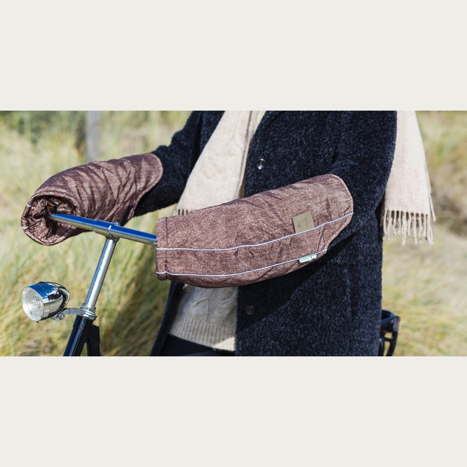 handmoffen handwarmers Deluxe Brown