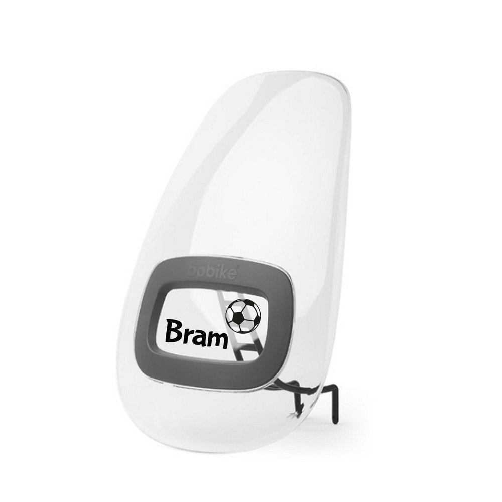 Naam op Bobike One of Go Windscherm Naam op Bobike One of Go Windscherm