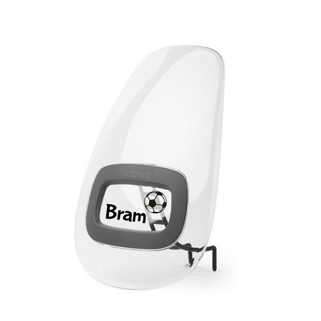 Naam op Bobike One of Go Windscherm Naam op Bobike One of Go Windscherm