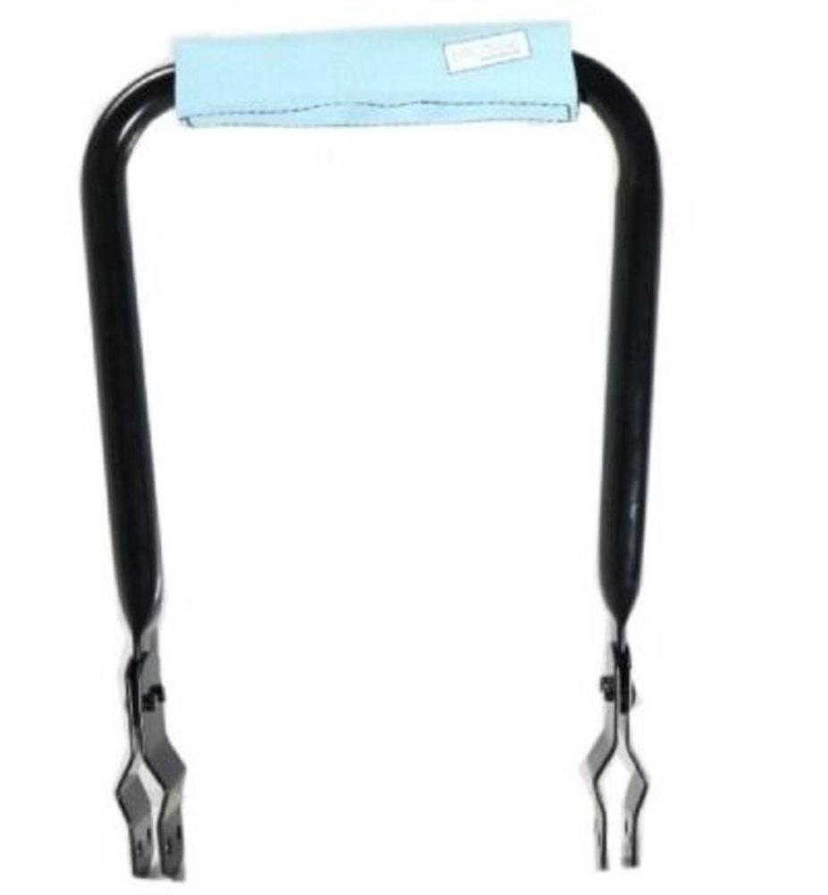 Hooodie Rugsteun Rugleuning  zwart met Baby Blue rugkussentje Hooodie Rugsteun Rugleuning  zwart met Baby Blue rugkussentje