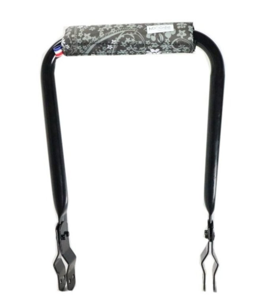 Hooodie Rugsteun Rugleuning  zwart met Blackish Pattern rugkussentje Hooodie Rugsteun Rugleuning  zwart met Blackish Pattern rugkussentje