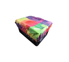 Hooodie Fietskrat Hoes Medium Blocks