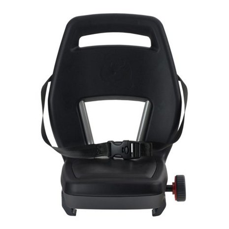 Qibbel achterzitje Maxi Junior 6+ zwart Qibbel achterzitje Maxi Junior 6+ zwart