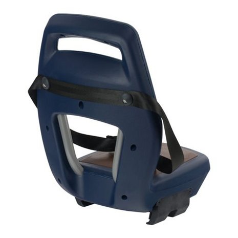 Qibbel achterzitje Maxi Junior 6+ blauw / bruin Qibbel achterzitje Maxi Junior 6+ blauw / bruin