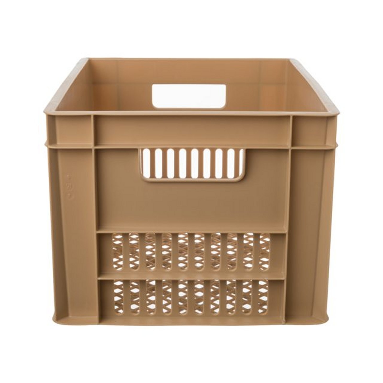Kunststof Fietskrat Large 40 liter Naturel