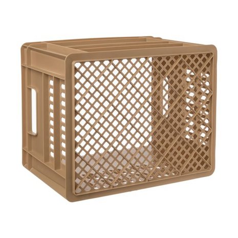 Fast Rider Kunststof Fietskrat Large 40 liter Naturel Fast Rider Kunststof Fietskrat Large 40 liter Naturel