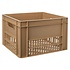 Kunststof Fietskrat Large 40 liter Naturel Kunststof Fietskrat Large 40 liter Naturel