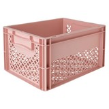 Fast Rider Kunststof Fietskrat Medium 25 liter OudRoze Fast Rider Kunststof Fietskrat Medium 25 liter OudRoze