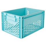 Fast Rider Kunststof Fietskrat Medium 25 liter LichtBlauw Fast Rider Kunststof Fietskrat Medium 25 liter LichtBlauw