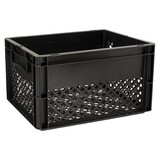 Fast Rider Kunststof Fietskrat Medium 25 liter Zwart Fast Rider Kunststof Fietskrat Medium 25 liter Zwart