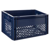 Fast Rider Kunststof Fietskrat Medium 25 liter Blauw Fast Rider Kunststof Fietskrat Medium 25 liter Blauw