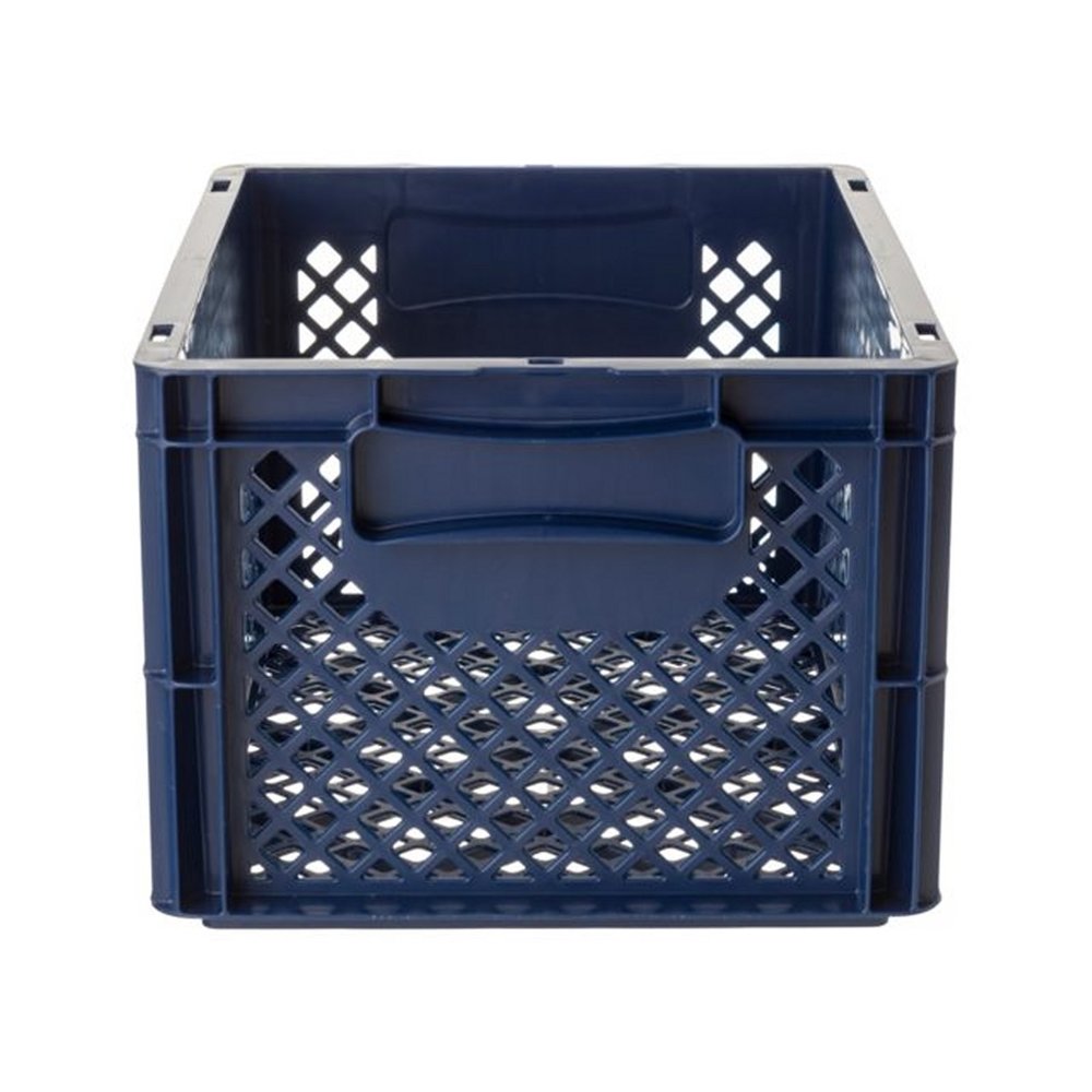 Fast Rider Kunststof Fietskrat Medium  25 liter Blauw