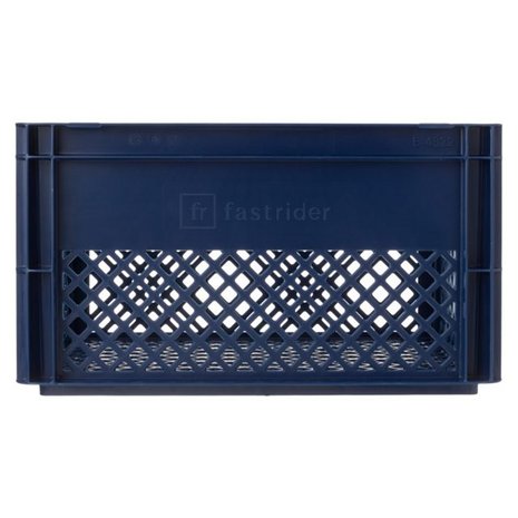Fast Rider Kunststof Fietskrat Medium  25 liter Blauw