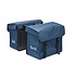 Dubbele Fietstas Canvas Medium Blauw Dubbele Fietstas Canvas Medium Blauw