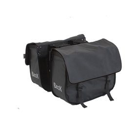 Beck Fietstas Organic Zwarte Bies Beck Fietstas Organic Zwarte Bies