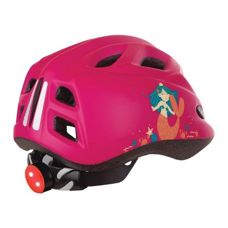 Polisport Kinderhelm Kids Mermaid  XS 48/52 met Led Polisport Kinderhelm Kids Mermaid  XS 48/52 met Led