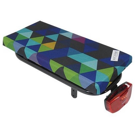 Hooodie Bagagedragerkussen Cushie Collored Triangles Hooodie Bagagedragerkussen Cushie Collored Triangles