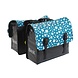 Beck Dubbele Fietstas Classic Fleur Beck Dubbele Fietstas Classic Fleur