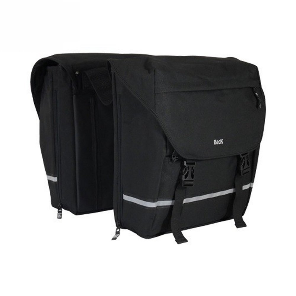 Beck Dubbele Sportieve Fietstas SPRTV XL Zwart/Zwart Beck Dubbele Sportieve Fietstas SPRTV XL Zwart/Zwart