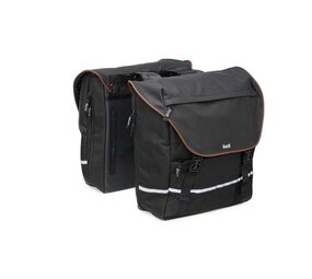 Beck Dubbele Sportieve Fietstas SPRTV XL Zwart/Bruin Beck Dubbele Sportieve Fietstas SPRTV XL Zwart/Bruin