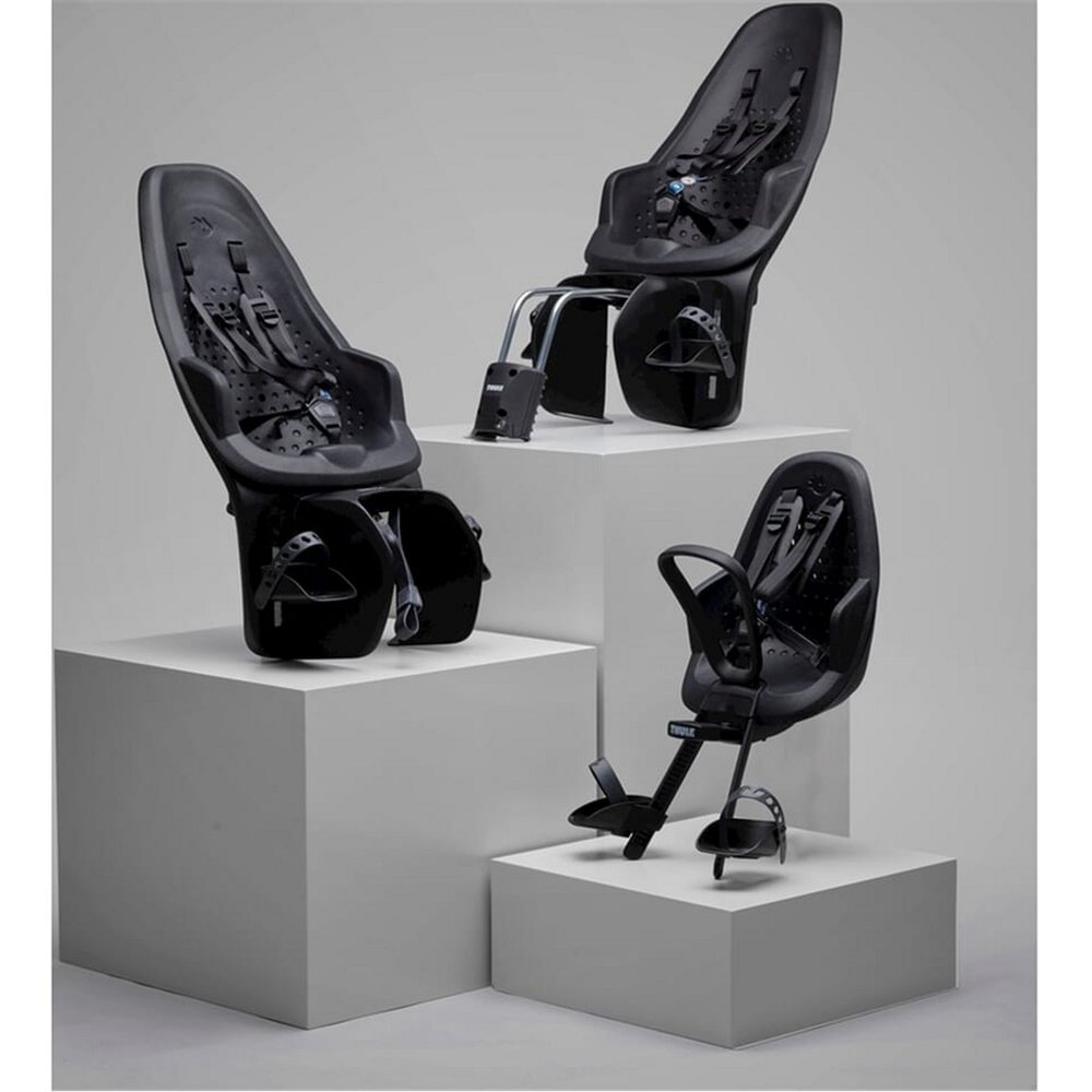 Thule Yepp 2 Mini Voorstoeltje Zwart Black Thule Yepp 2 Mini Voorstoeltje Zwart Black