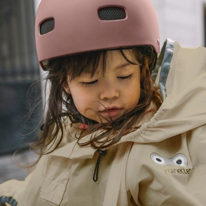 Rainette regenjas voor kinderzitje Beige