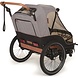 Bobike Trailer 2 in 1 Fietskar Grijs Bobike Trailer 2 in 1 Fietskar Grijs