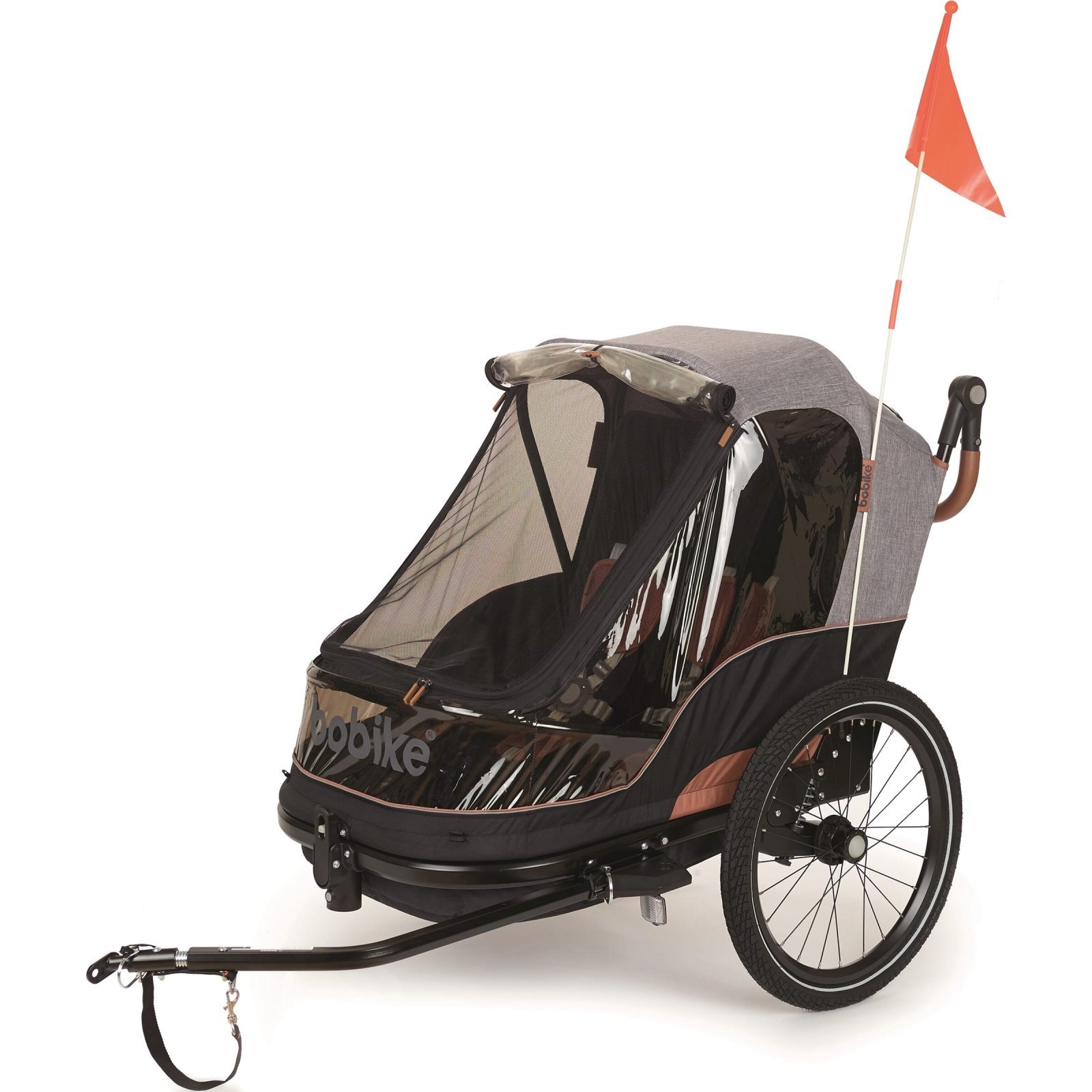 Bobike Trailer 2 in 1 Bobike Grijs