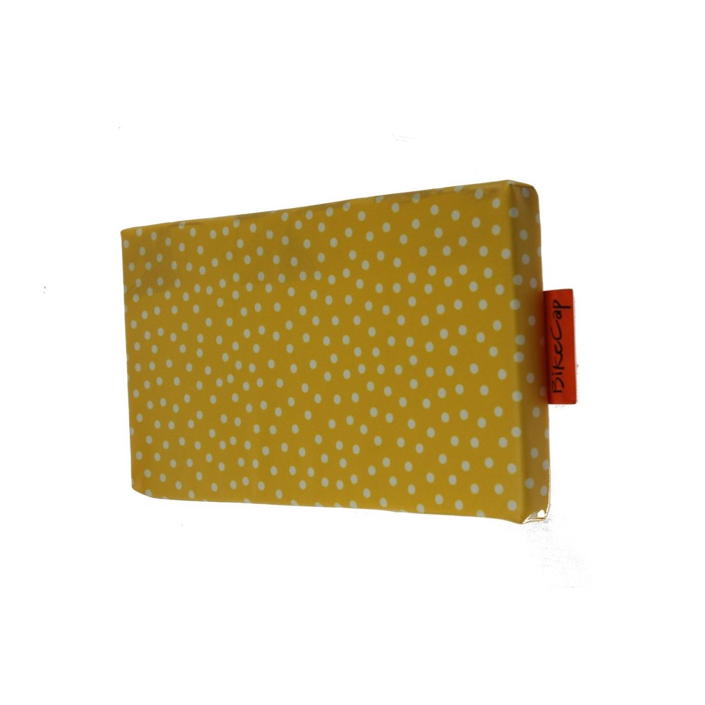 BikeCap Fietskussen Yellow Dots BikeCap Fietskussen Yellow Dots