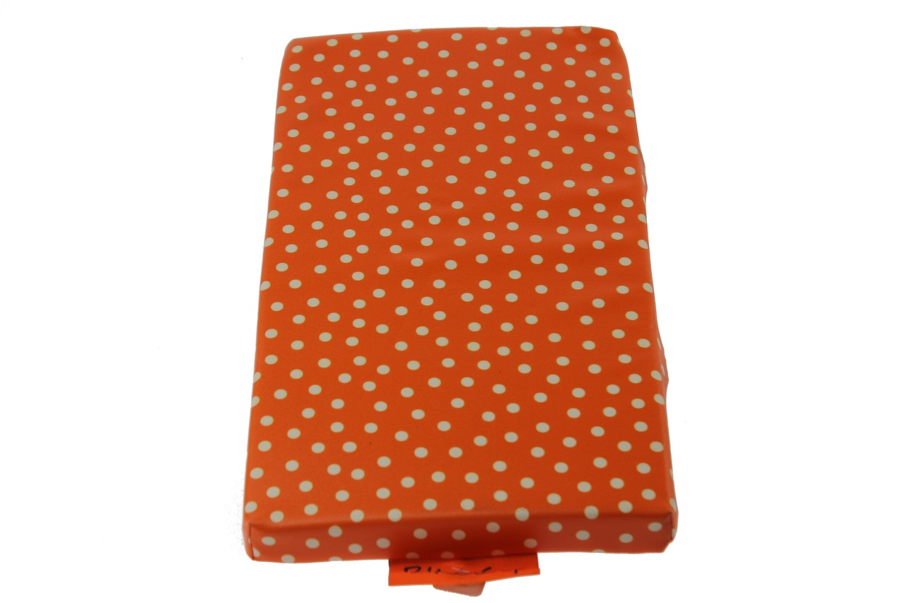 BikeCap Fietskussen Orange  Dots