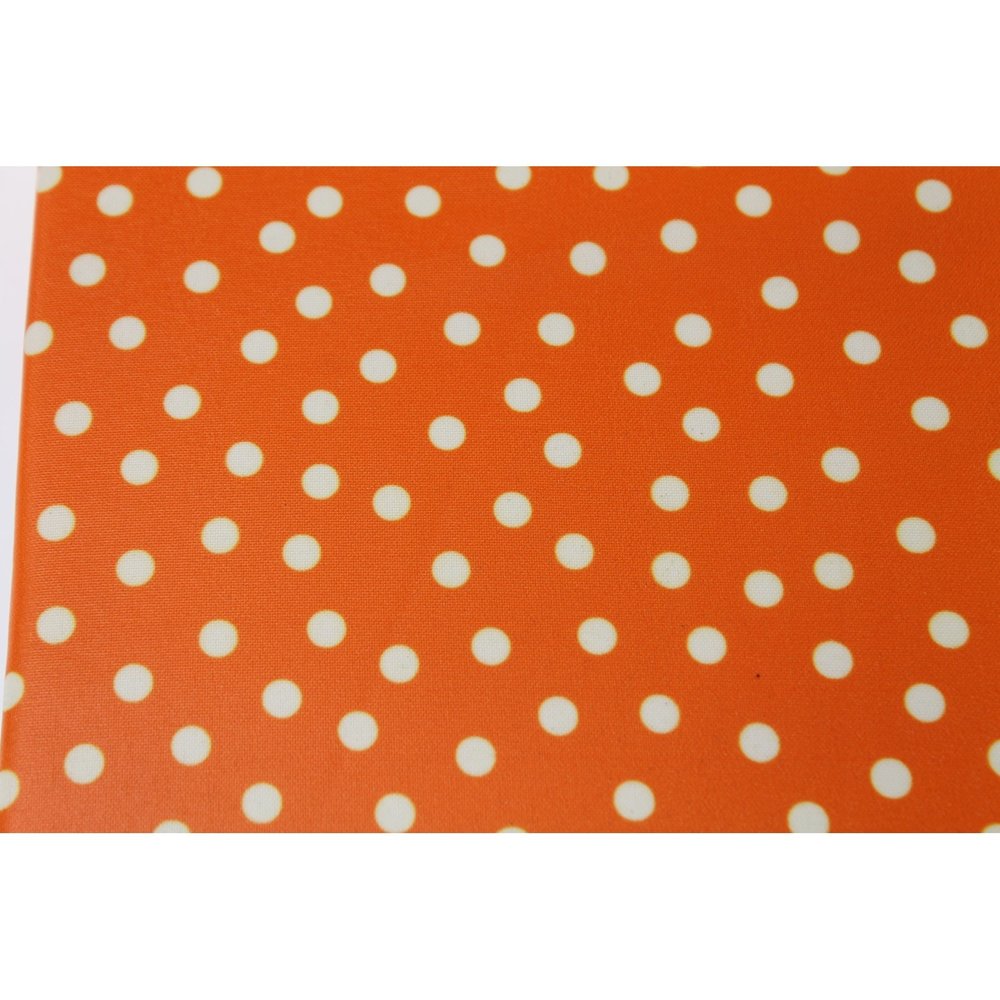 BikeCap Fietskussen Orange  Dots