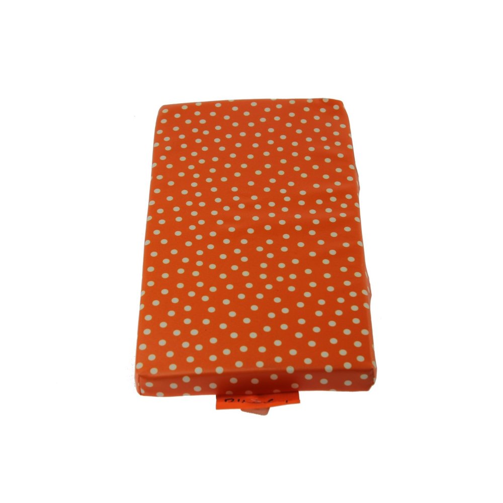 BikeCap Fietskussen Orange  Dots