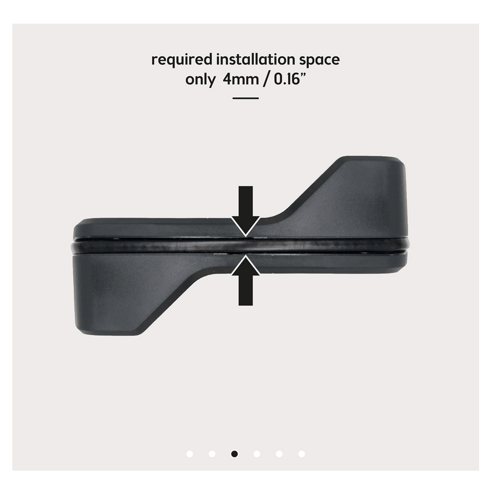 Montageblok voor Ahead Stuurpen Systemen A-head adapter Plus