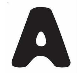 Thule Yepp abc letter A Thule Yepp abc letter A