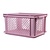 Fietskrat Medium Oud Roze
