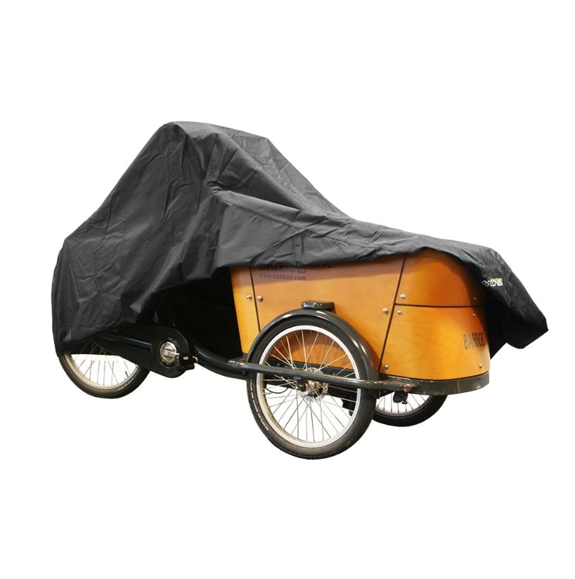 HOES DS CARGO BAKFIETS 3 WIELEN ZWART