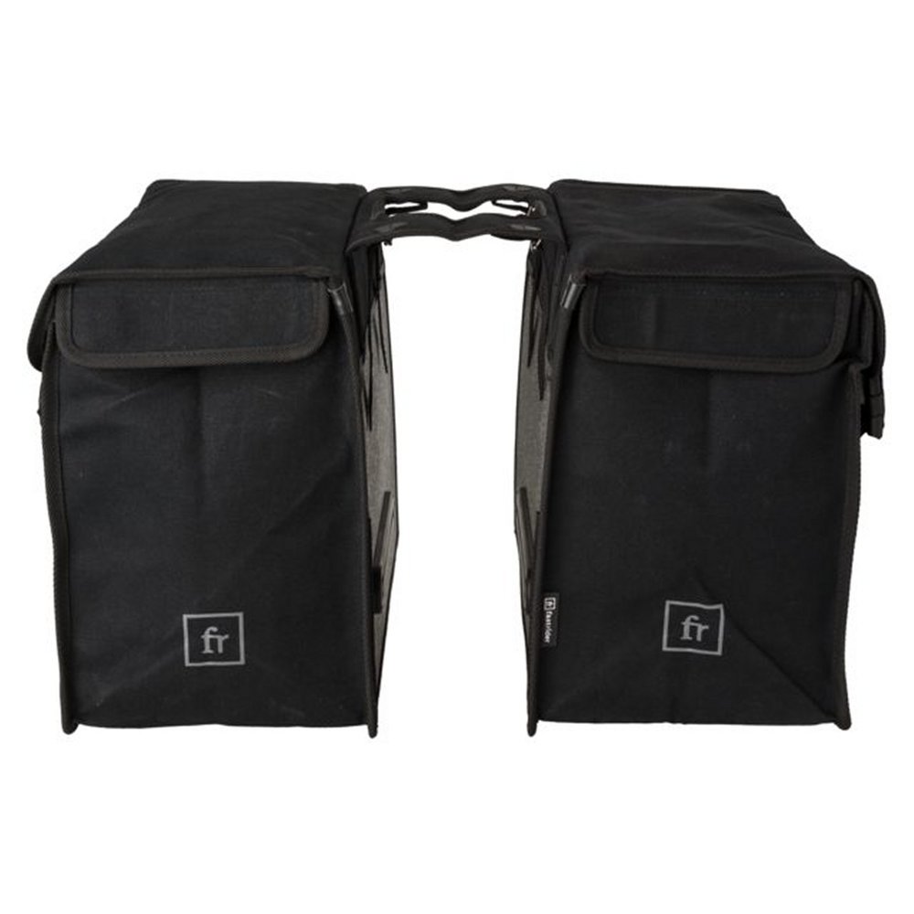 Fast Rider Canvas Fietstas Led 56,5 Liter Zwart Fast Rider Canvas Fietstas Led 56,5 Liter Zwart