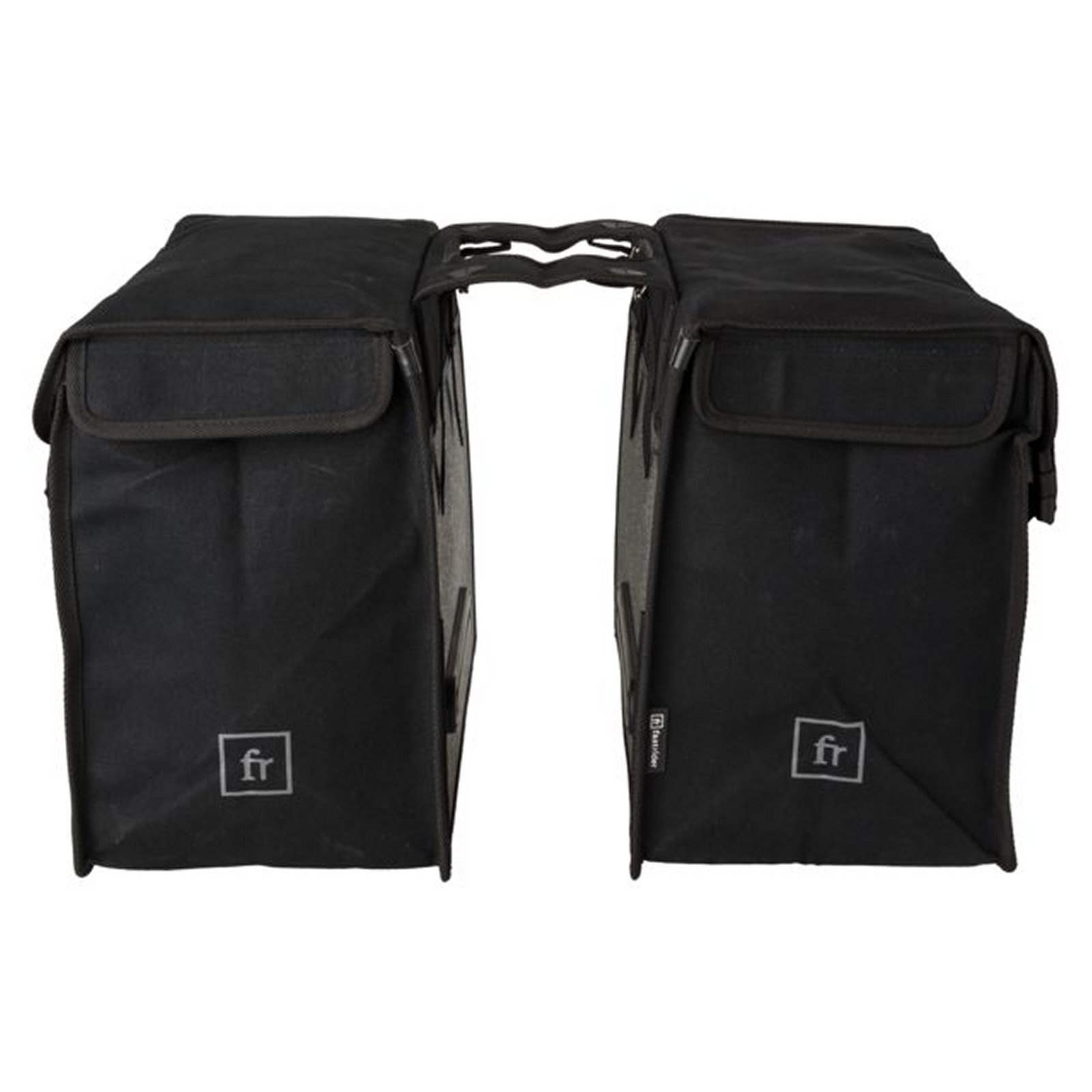 Canvas Fietstas Led 65,5 Liter Zwart