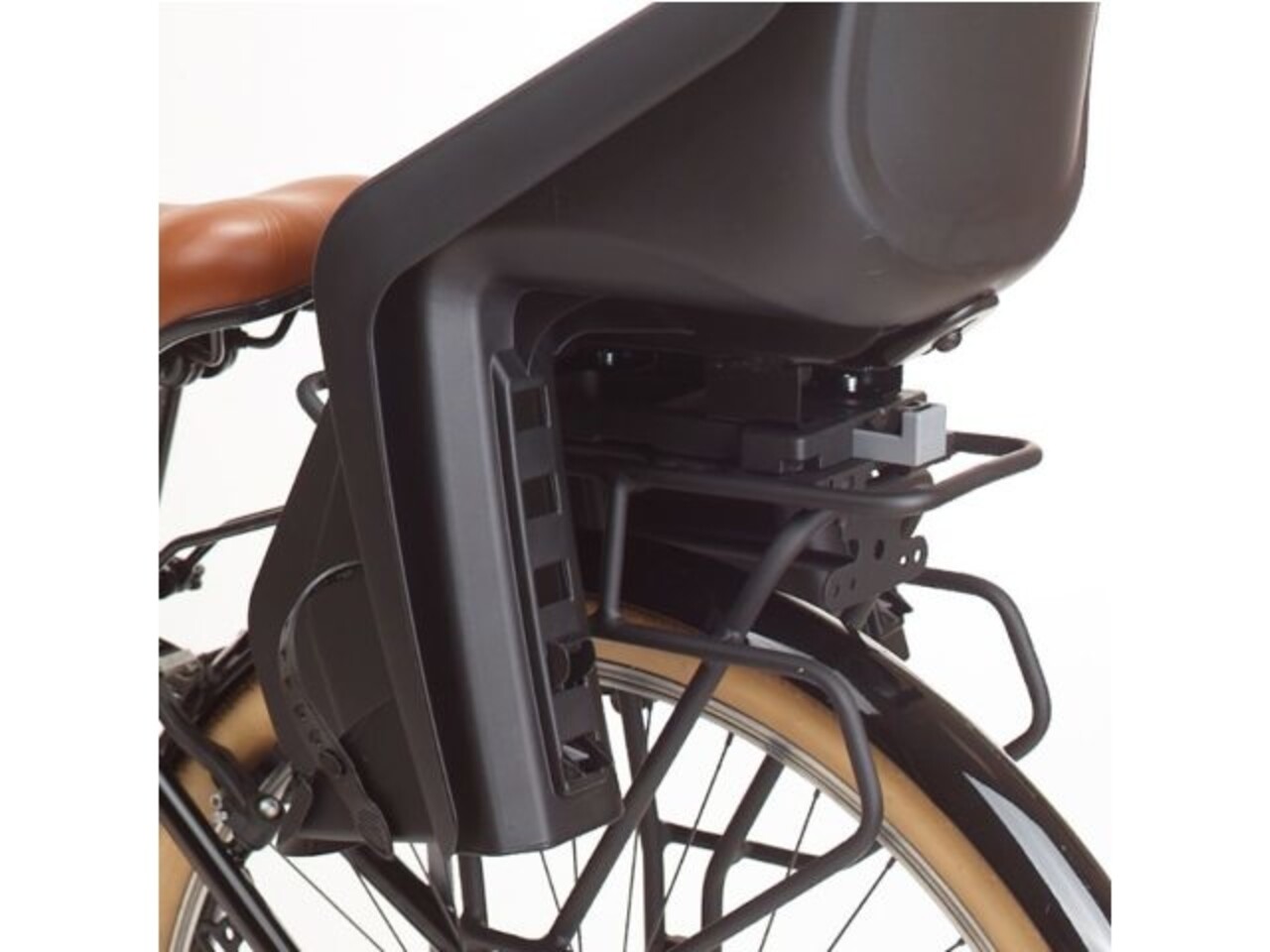 Polisport Maxi Bubbly MIK HD Zwart/Grijs Achterstoeltje