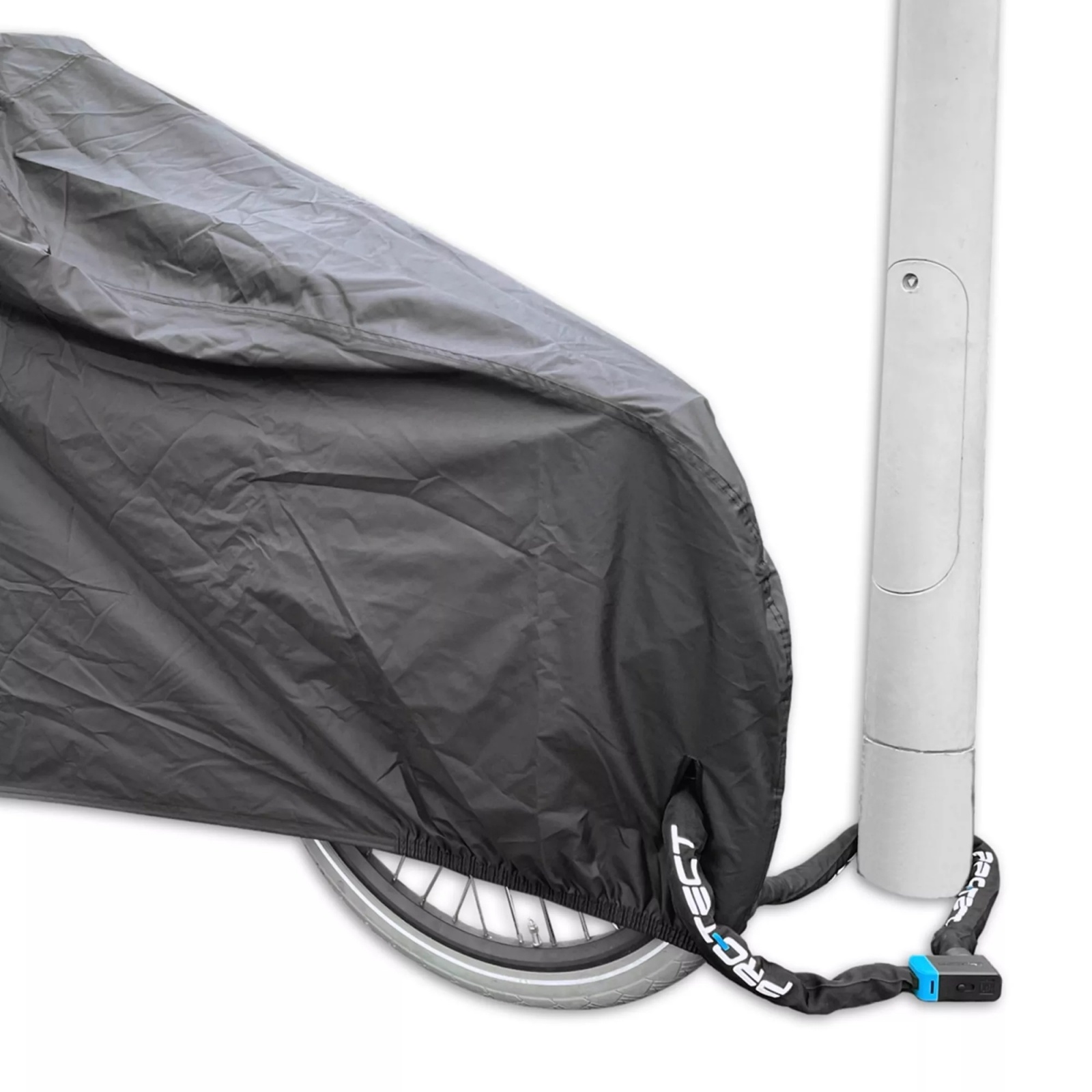 Bakfiets Regenhoes Beschermhoes 3 Wieler