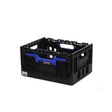 Wicked Smart Crate Zwart met Blauwe Handgrepen Wicked Smart Crate Zwart met Blauwe Handgrepen