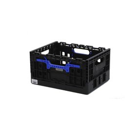 Wicked Smart Crate Zwart met Blauwe Handgrepen Wicked Smart Crate Zwart met Blauwe Handgrepen