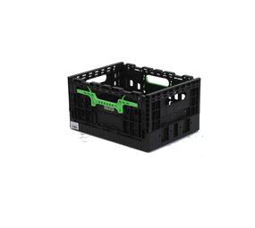 Wicked Smart Crate Zwart met Groene Handgrepen