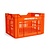Fietskrat 30L Oranje