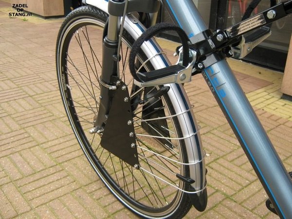 Buiszadel Zadel op Stang voor een Herenfiets met oversized frame (Buiszadel)