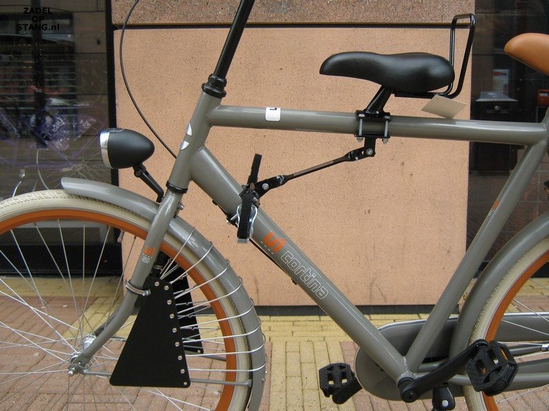 Buiszadel voor een Herenfiets met extra stabilisator (Buiszadel)