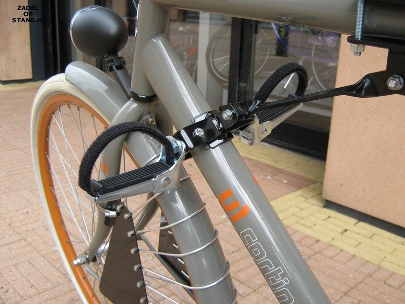 Buiszadel voor een Herenfiets met extra stabilisator (Buiszadel)