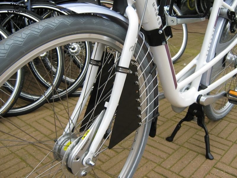 Zadel op Stang voor een Damesfiets met enkele framebuis (Buiszadel)