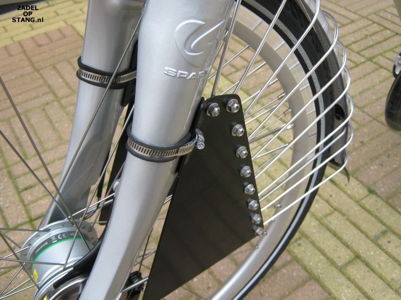 Zadel op Stang Spaakafschermer Spaakbeschermer Voet beschermer